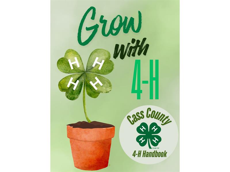 Logo for 2026 Cass County 4-H Fair
