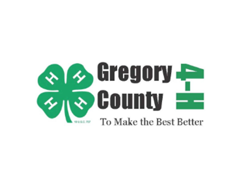 Logo for 2026 Gregory County 4-H Horse Show